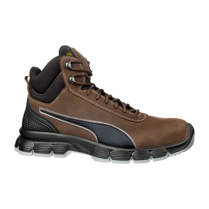 Zapatos de seguridad altos Puma Condor Brown Low S3 SRC ESD