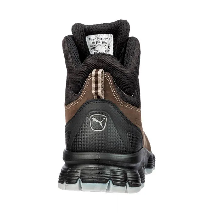 Zapatos de seguridad altos Puma Condor Brown Low S3 SRC ESD