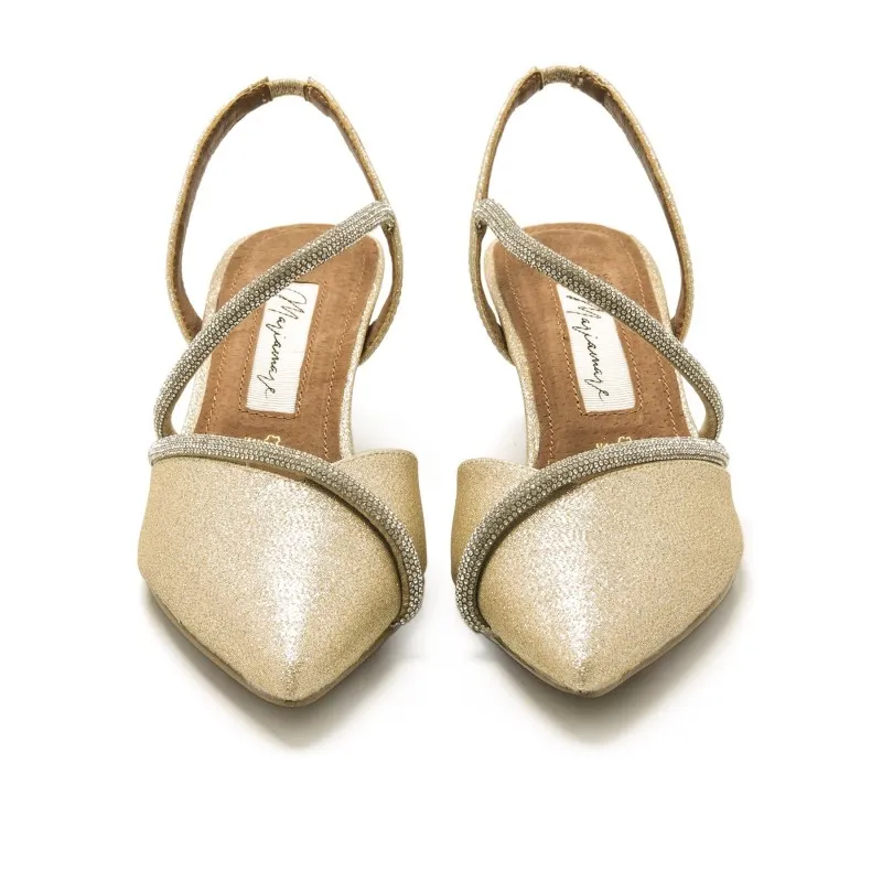 Zapatos Vestir de Mujer MARIAMARE 68467 Oro 57110