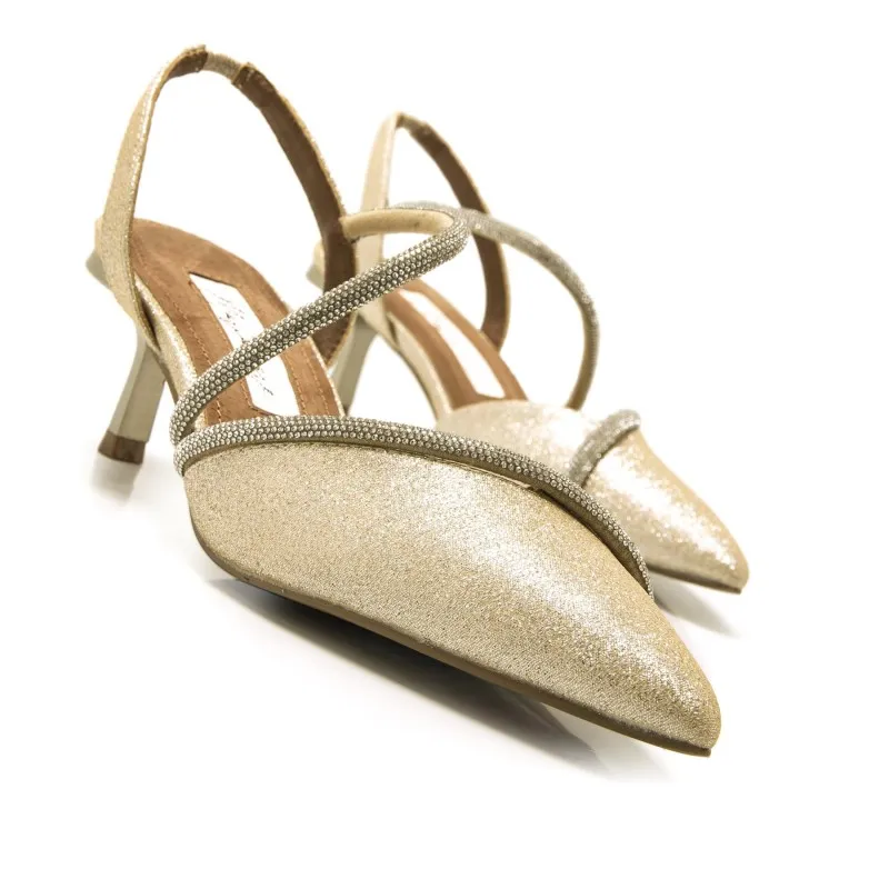 Zapatos Vestir de Mujer MARIAMARE 68467 Oro 57110